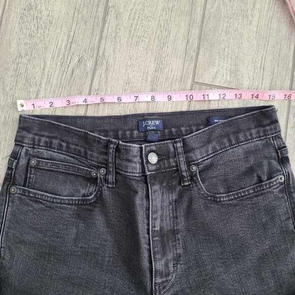 J. Crew women's Flex skinny black denim jeans size 31 waist x 30 length - Picture 8 of 12